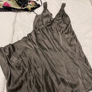 Banana Republic 100% Silk Maxi Dress